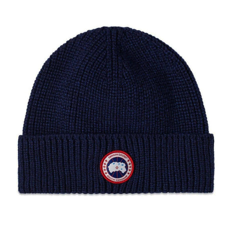 Canada Goose Arctic Rib Toque Beanie in Navy Heather - Boinclo - Outlet Sale Under Retail