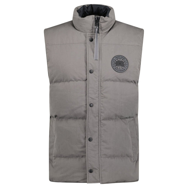 Canada Goose Garson Rubber Badge Gilet Grey - Boinclo - Outlet Sale Under Retail