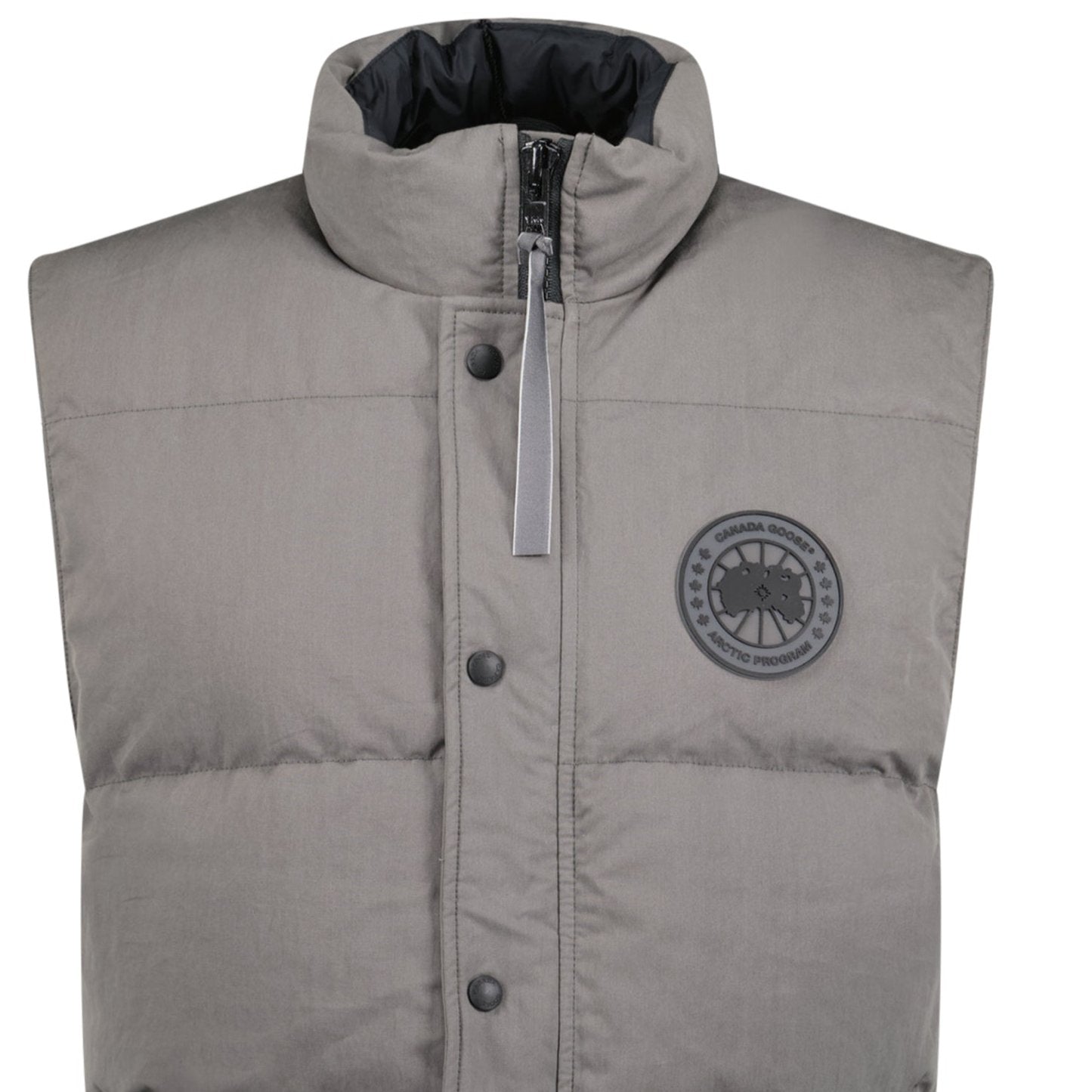 Canada Goose Garson Rubber Badge Gilet Grey Outlet Sale Always Under Retail Boinclo