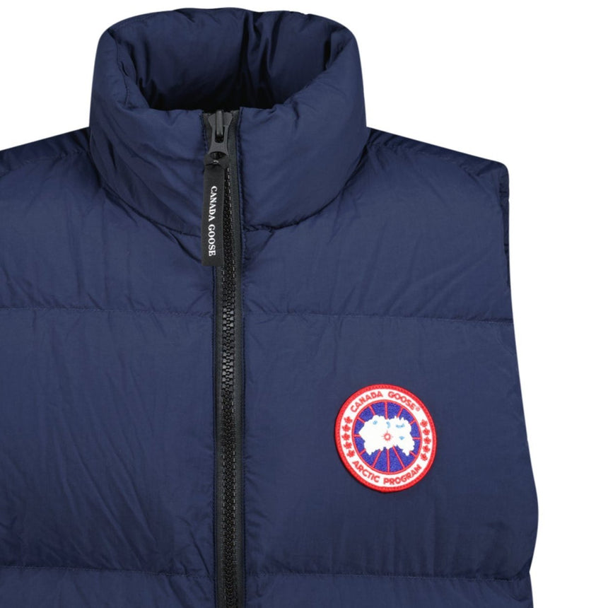 Canada Goose Lawrence Puffer Vest in Navy - Boinclo - Outlet Sale Under Retail