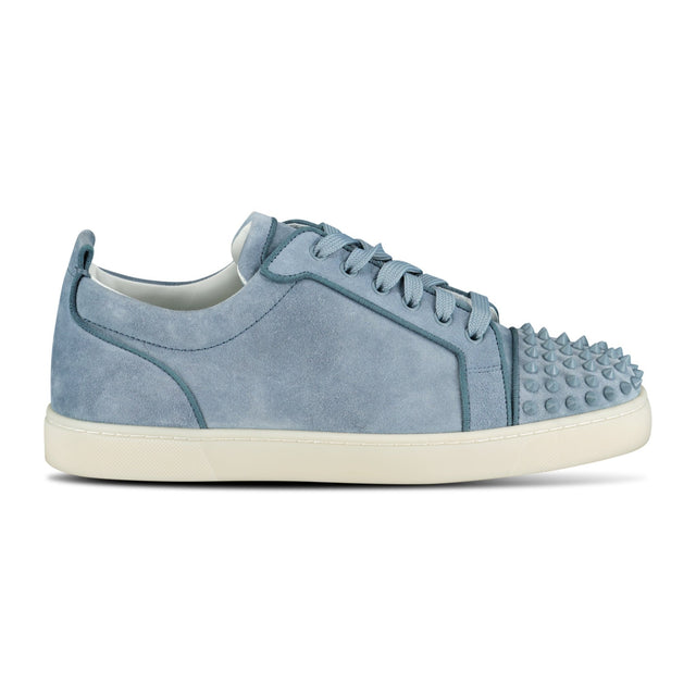 Christian Louboutin Louis Junior Spikes Orlato Trainers Titan Blue - Boinclo - Outlet Sale Under Retail