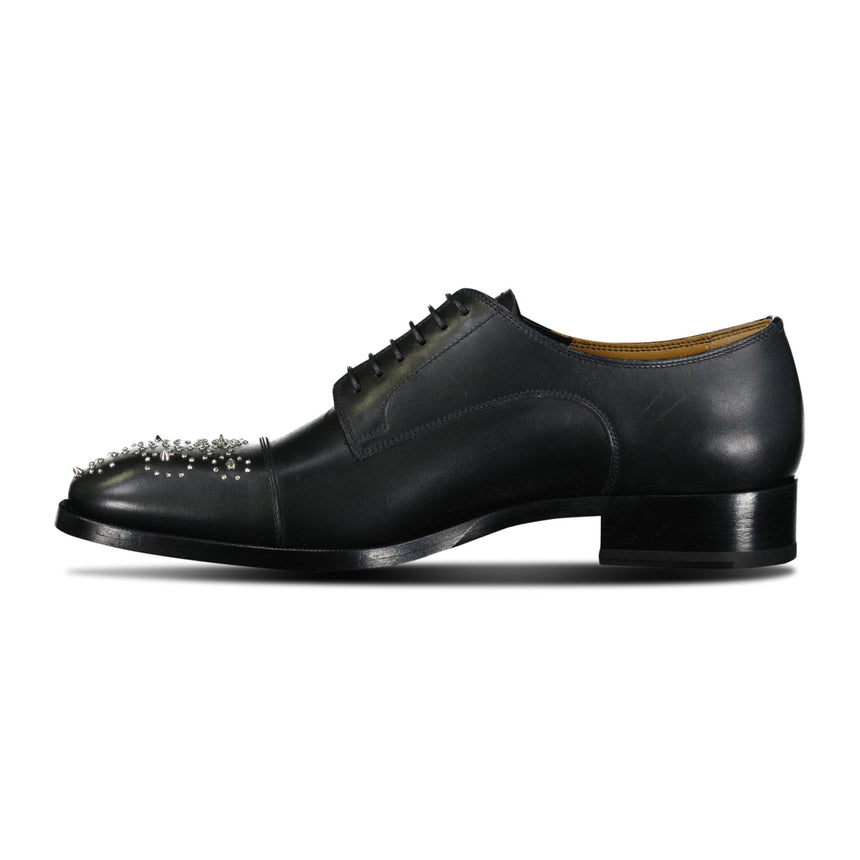 Christian Louboutin Maltese Flat Derby Shoes Black - Boinclo ltd - Outlet Sale Under Retail