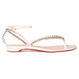 Christian Louboutin So Me Tonguetta Spiked Leather Sandals Pink - Boinclo - Outlet Sale Under Retail