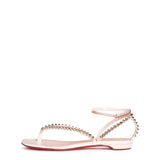 Christian Louboutin So Me Tonguetta Spiked Leather Sandals Pink - Boinclo - Outlet Sale Under Retail