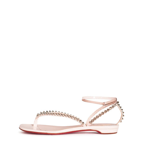 Christian Louboutin So Me Tonguetta Spiked Leather Sandals Pink - Boinclo - Outlet Sale Under Retail