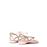 Christian Louboutin So Me Tonguetta Spiked Leather Sandals Pink - Boinclo - Outlet Sale Under Retail