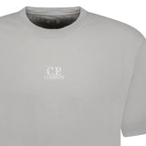 CP Company 24/1 Jersey Artisanal Three Cards T-Shirt in Grey - Boinclo - Outlet Sale Under Retail