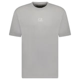 CP Company 24/1 Jersey Artisanal Three Cards T-Shirt in Grey - Boinclo - Outlet Sale Under Retail