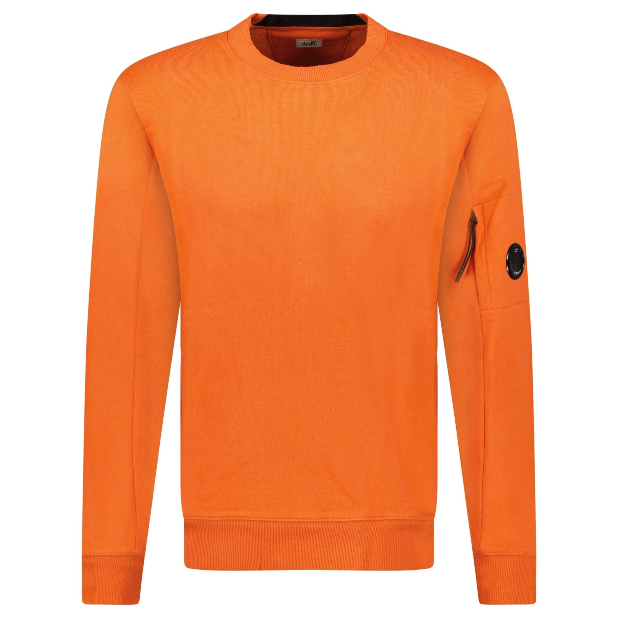 Color variation of Arm Lens Diagonal Sweatshirt Orange