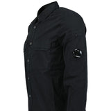 CP Company Button Up Lens Overshirt Black - Boinclo - Outlet Sale Under Retail