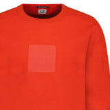 CP Company Chest Patch Logo Sweatshirt Red - Boinclo ltd - Outlet Sale Under Retail