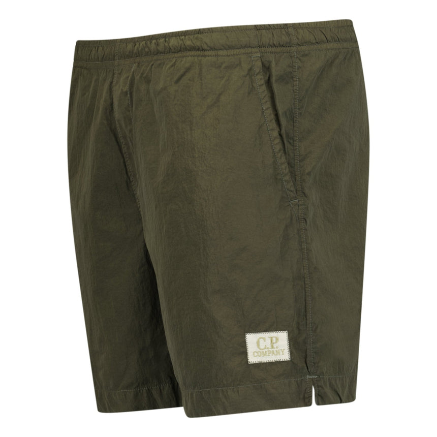 CP Company Chrome R Swim Shorts Khaki - Boinclo - Outlet Sale Under Retail