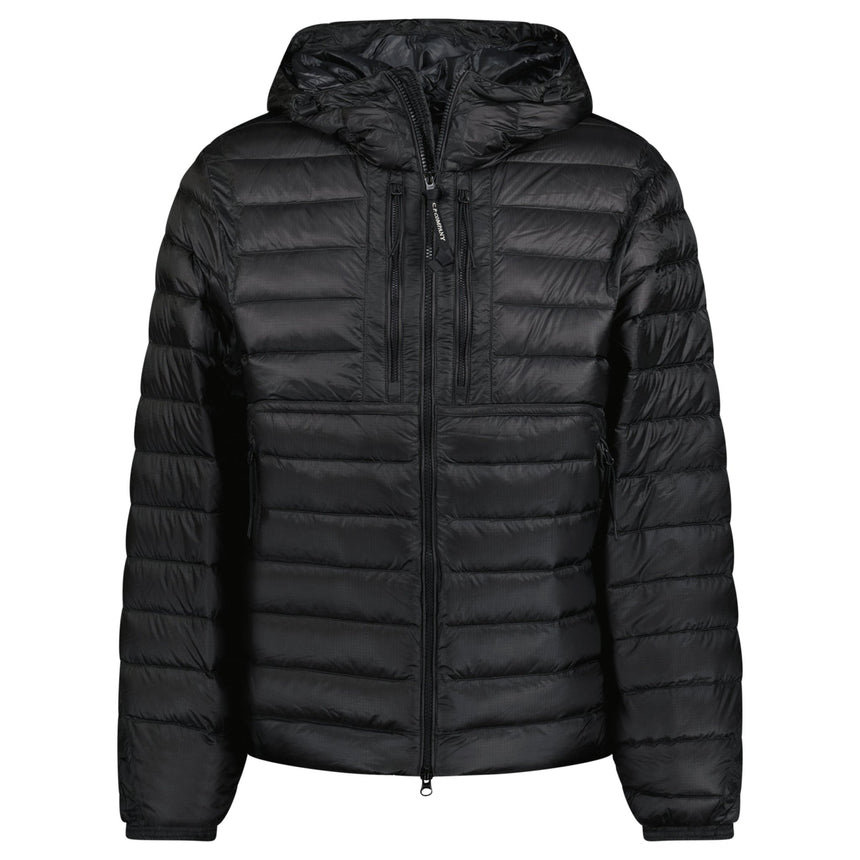 CP Company D.D. Padded Goggle Down Jacket Black - Boinclo - Outlet Sale Under Retail