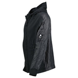 CP Company Diagonal Raised Mixed Quilted Hooded Black Sand - Boinclo - Outlet Sale Under Retail