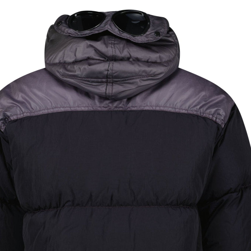 CP Company Eco Chrome R Mixed Goggle Down Jacket Nightshade - Boinclo - Outlet Sale Under Retail