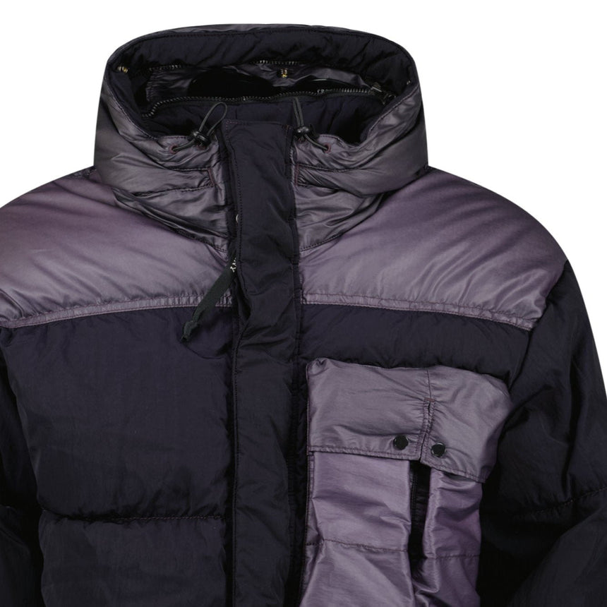 CP Company Eco Chrome R Mixed Goggle Down Jacket Nightshade - Boinclo - Outlet Sale Under Retail