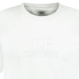 CP Company Large Logo T - Shirt White - Boinclo ltd - Outlet Sale Under Retail