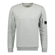 CP Company Lens Light Fleece Sweatshirt Grey - Boinclo - Outlet Sale Under Retail