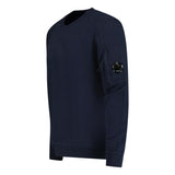 CP Company Lens Light Fleece Sweatshirt Navy - Boinclo - Outlet Sale Under Retail