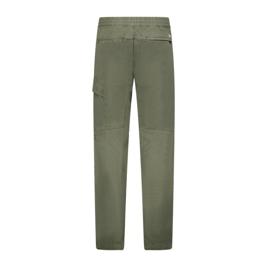 CP Company Lens Stretch Sateen Cargo Pants Green - Boinclo - Outlet Sale Under Retail