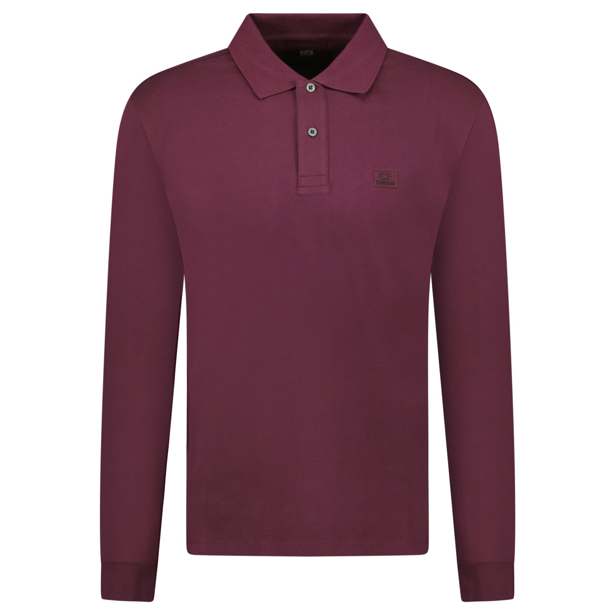 Color variation of Long Sleeve Piquet Polo T-Shirt Potent Purple