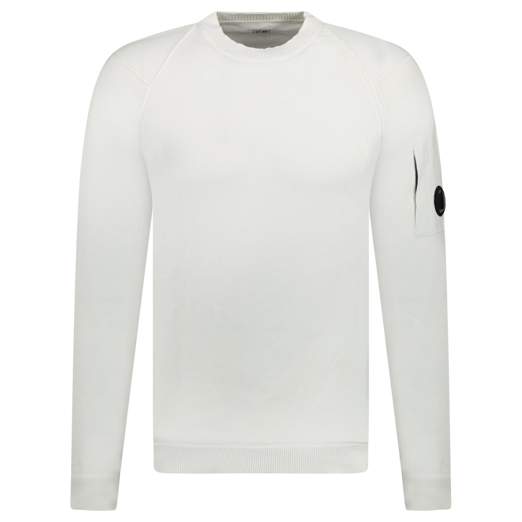 Color variation of Sea Island Knitted Lens Sweatshirt White