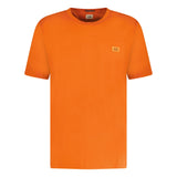 CP Company Small Stitched Logo T - Shirt Orange - Boinclo ltd - Outlet Sale Under Retail