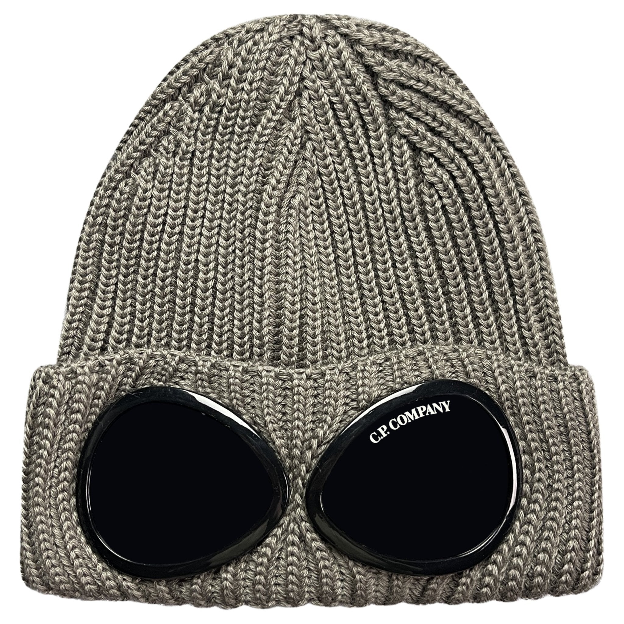 Color variation of Wool Goggle Beanie Walnut Beige