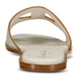 Dior D - Club Slide Calfskin Sandals White - Boinclo - Outlet Sale Under Retail