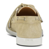 Dior Granville Boat Shoe Beige Suede - Boinclo ltd - Outlet Sale Under Retail