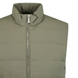 ELEVENTY QUILTED NYLON DOWN GILET JACKET KHAKI - Boinclo ltd - Outlet Sale Under Retail