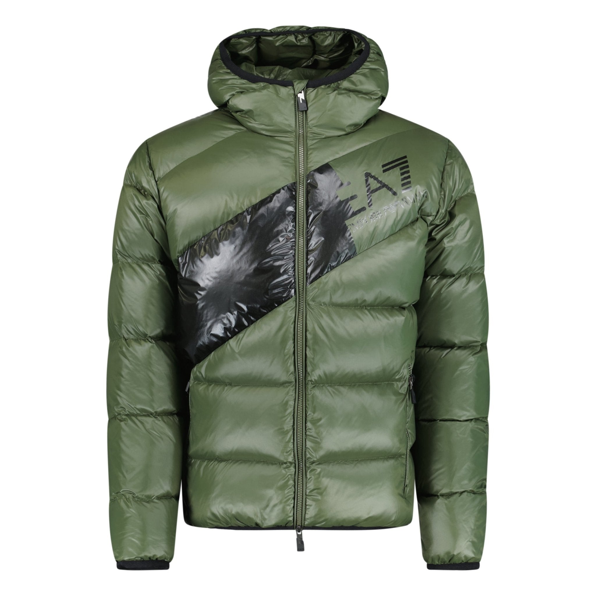 Color variation of Down Padded Puffer Jacket Forest Night Green