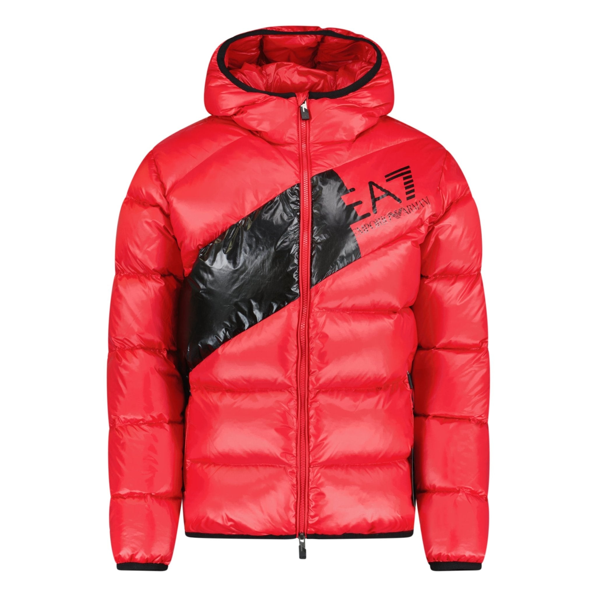 Color variation of Down Padded Puffer Jacket Red