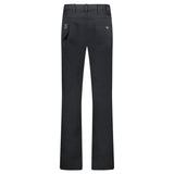 Emporio Armani J45 Regular Fit 5 Pocket Silver Logo Black Belt Patch Jeans Black - Boinclo - Outlet Sale Under Retail