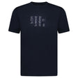 Emporio Armani Velvet Writing Logo Mercerised T-Shirt Navy - Boinclo - Outlet Sale Under Retail