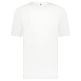 Hugo Boss Linen Tiburt T-Shirt White - Boinclo - Outlet Sale Under Retail