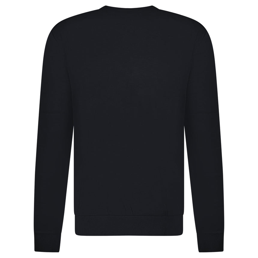 Hugo Boss Salbo 1 Crewneck Sweatshirt Black & White - Boinclo - Outlet Sale Under Retail