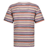 Missoni Knitted Zig Zag T-Shirt Multi Colour - Boinclo - Outlet Sale Under Retail