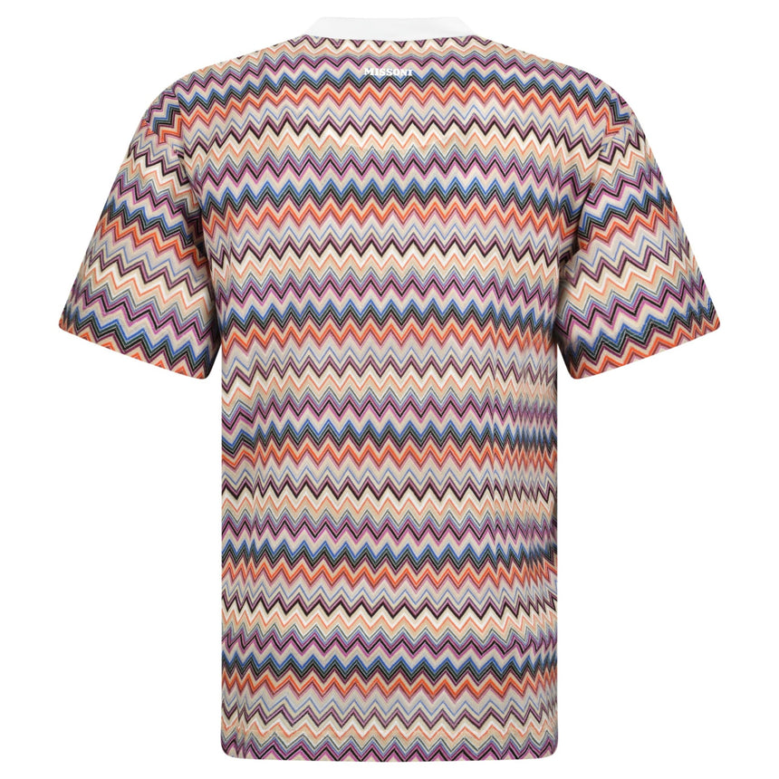 Missoni Knitted Zig Zag T-Shirt Multi Colour - Boinclo - Outlet Sale Under Retail