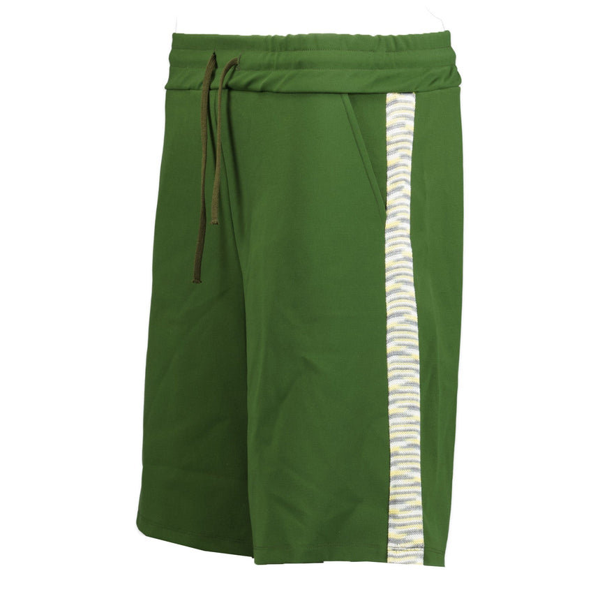 Missoni Side Zigzag Pattern Shorts Green - Boinclo - Outlet Sale Under Retail