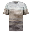 Missoni Space - Dye Cotton T-Shirt in White, Beige, and Brown - Boinclo - Outlet Sale Under Retail