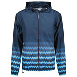 Missoni Sport Navy Pattern Windbreaker Jacket - Boinclo - Outlet Sale Under Retail