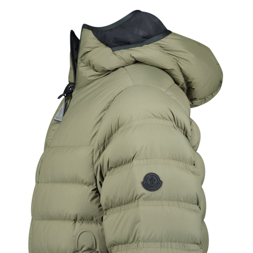 Moncler Arroux Short Down Puffer Green - Boinclo - Outlet Sale Under Retail