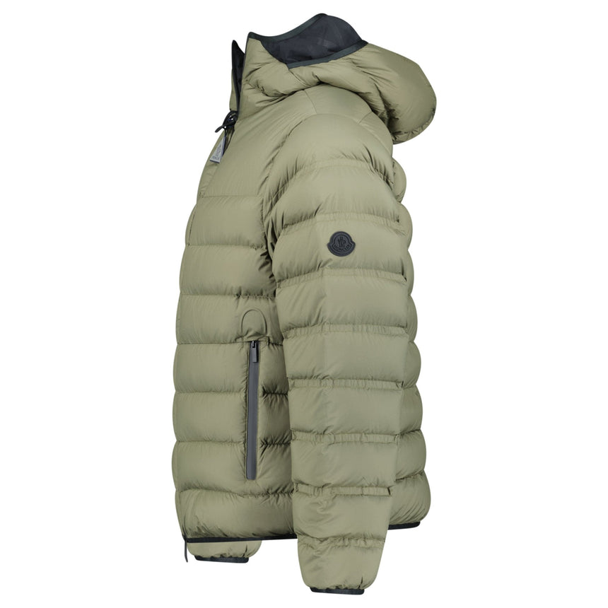 Moncler Arroux Short Down Puffer Green - Boinclo - Outlet Sale Under Retail