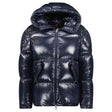 Moncler 'Baise' Nylon Down Jacket in Navy - Boinclo - Outlet Sale Under Retail