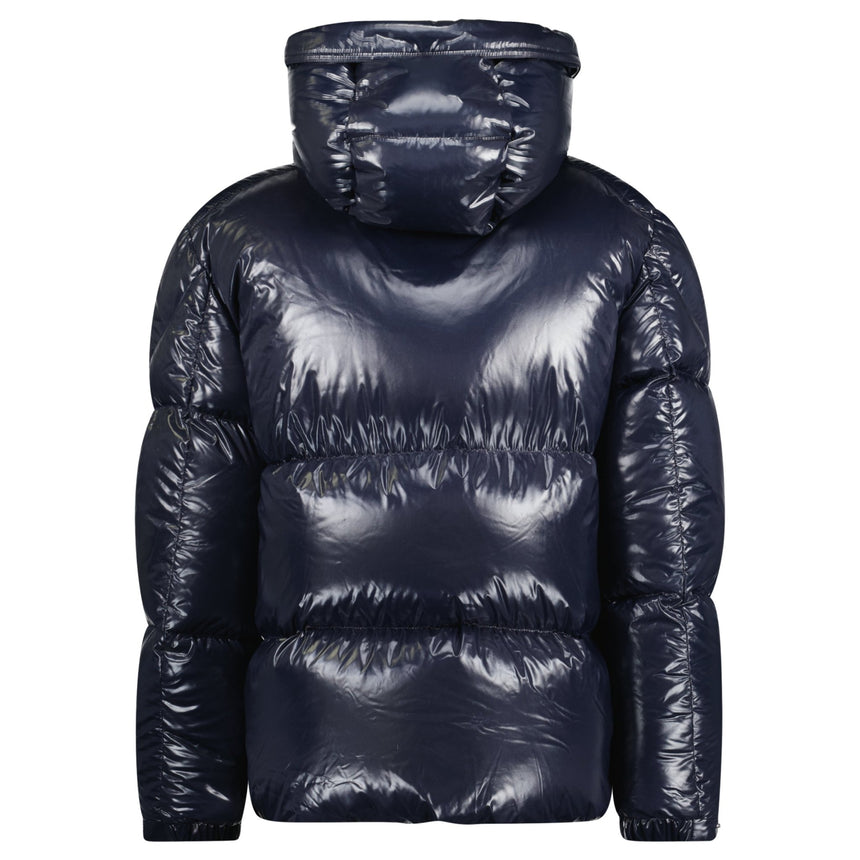 Moncler 'Baise' Nylon Down Jacket in Navy - Boinclo - Outlet Sale Under Retail