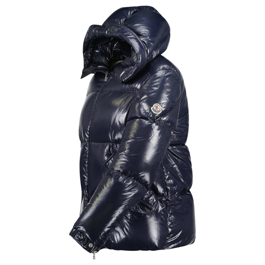 Moncler 'Baise' Nylon Down Jacket in Navy - Boinclo - Outlet Sale Under Retail