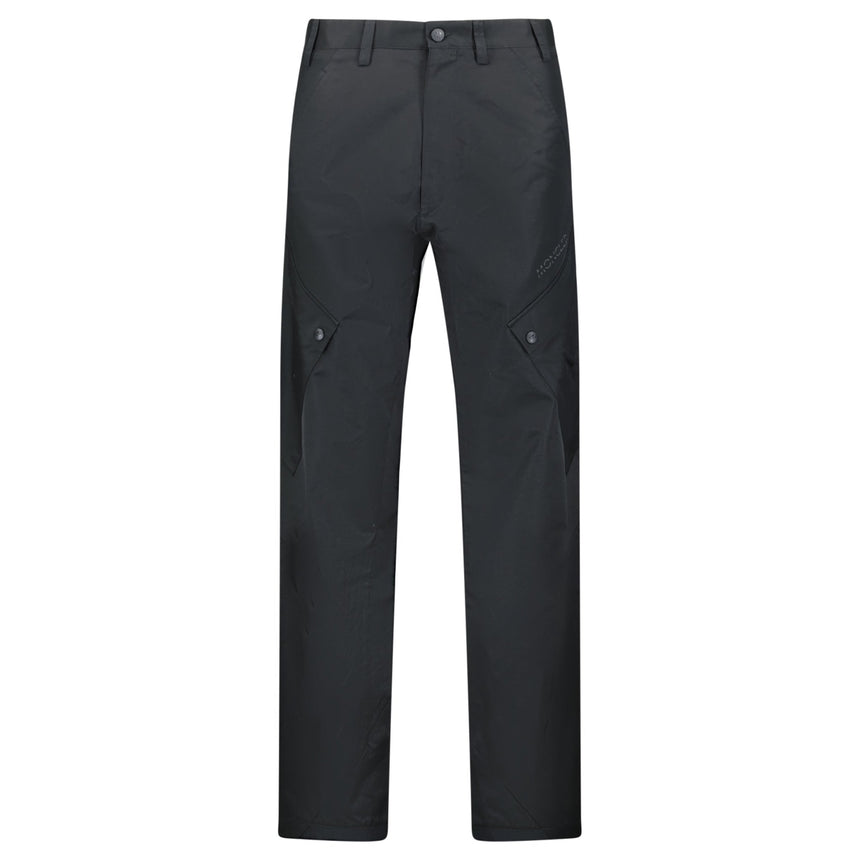 Moncler Cargo Writing Logo Trousers Black - Boinclo - Outlet Sale Under Retail