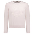 Moncler Embroidered Logo Wool & Cashmere Jumper Pink - Boinclo - Outlet Sale Under Retail