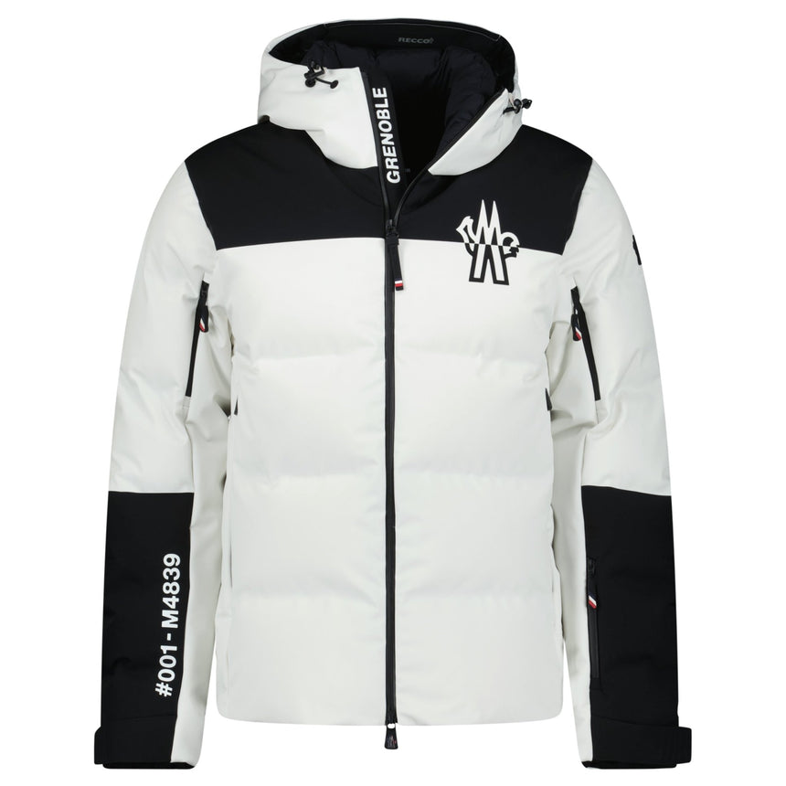 Moncler Grenoble 'Curtis' Jacket White & Black - Boinclo - Outlet Sale Under Retail